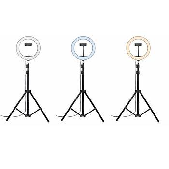 10 �n� Profesyonel Ring Light Seti (Halka I��k ve Tripod)