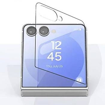 Galaxy Z Flip 7 Uyumlu Arka Cam Ekran Koruyucu