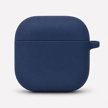 AirPods 4 Uyumlu Silikon Koruyucu K�l�f Yumu�ak Esnek Kulakl�k Kutusu Koruma Kab�