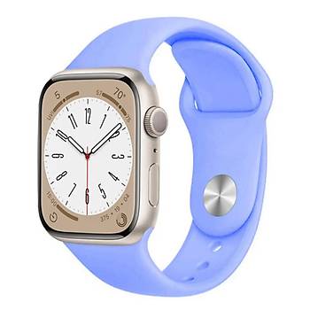 Apple Watch Seri 8 7 6 5 4 3 2 Se Ultra 42MM / 44MM / 45MM / 49MM Uyumlu Spor Silikon Kordon
