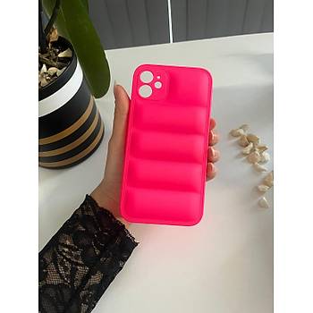 Iphone 11 �i�me K�l�f Puffer Case Tam Koruma