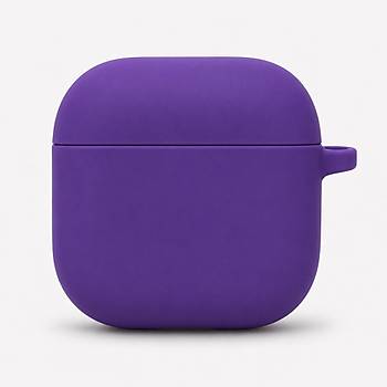 AirPods 4 Uyumlu Silikon Koruyucu K�l�f Yumu�ak Esnek Kulakl�k Kutusu Koruma Kab�