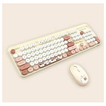 Kablosuz Klavye Ve Mouse Seti (Notebook Pc Uyumlu 104 Tu�lu)