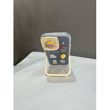 Iphone Uyumlu Sevimli Ayna Ve Stand Detayl� �ce Cream K�l�f