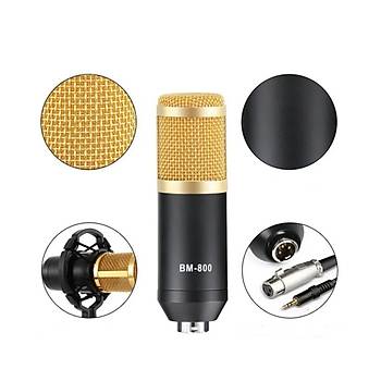 Bm800 Profesyonel St�dyo Kay�t Mikrofon Seti Youtuber Twitch Oyun Mikrofon Kiti