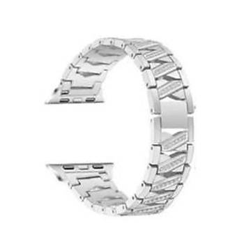 Apple Watch 1 2 3 4 5 6 Se 38/40 mm Uyumlu Paslanmaz �elik Ta�l� Kordon Kay��