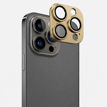 iPhone 14 Pro / 14 Pro Max Uyumlu Full Kamera Lens Koruyucu Tam Kaplama Kamera Adas� Koruma Cam�