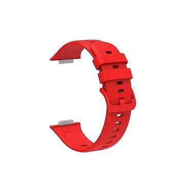 Huawei Watch Fit 3 Uyumlu Yumu�ak Soft Silikon Renkli Spor Kordon Kay��