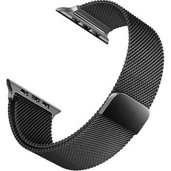 Apple Watch 2 3 4 5 6 Se Nike 38mm 40mm Uyumlu  Kay�� Milano Loop Metal �rg� Kordon