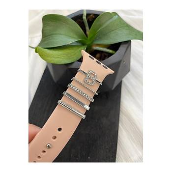 Apple Watch Uyumlu Kordon Aksesuar/charm Set