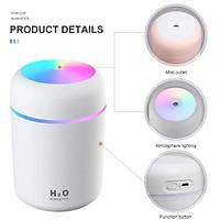 Led I��kl� 3'� 1 Arada Ultrasonik Hava Nemlendirici ve Aroma Dif�z�r� (300ml kapasiteli)