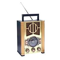 NS 6619-BT Nostaljik Radyo Bluetooth Hoparl�r (SD Kart ve USB Giri�li )