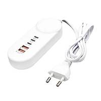 35 W �oklu �arj Adapt�r� (USB + Type C + Lightning)