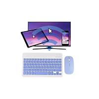 2.4 Ghz Wireless Kablosuz Klavye Ve Mouse Seti Bluetooth Keyboard