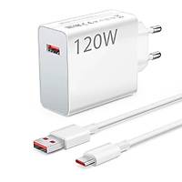 120 W Turbo H�zl� �arj Seti (USB Type-c Kablo ve Adapt�r)