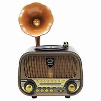 MD 1319-BT Nostaljik Radyo Bluetooth Hoparl�r (SD Kart ve USB Giri�li )