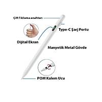 Universal Kapasitif Dijital G�stergeli Stylus Tablet Kalemi (Avu� ��i Red �zelli�i)