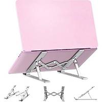Katlanabilir Metal Notebook Stand� (Y�kseklik Ayarl�)
