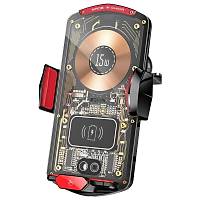 15W Kablosuz Ara� ��i �arj Aleti (Izgara Uyumlu Telefon Tutucu Ara� �arj�)
