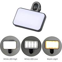 Telefon ve Bilgisayar Uyumlu �arjl� Selfie I���� (3 Farkl� Renk Modu)