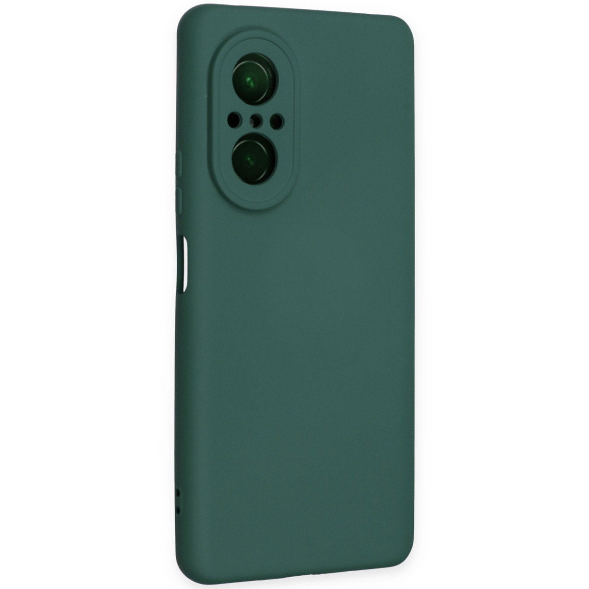 Nova 9 SE Kılıf Nano içi Kadife Silikon - Koyu Yeşil — görsel 2