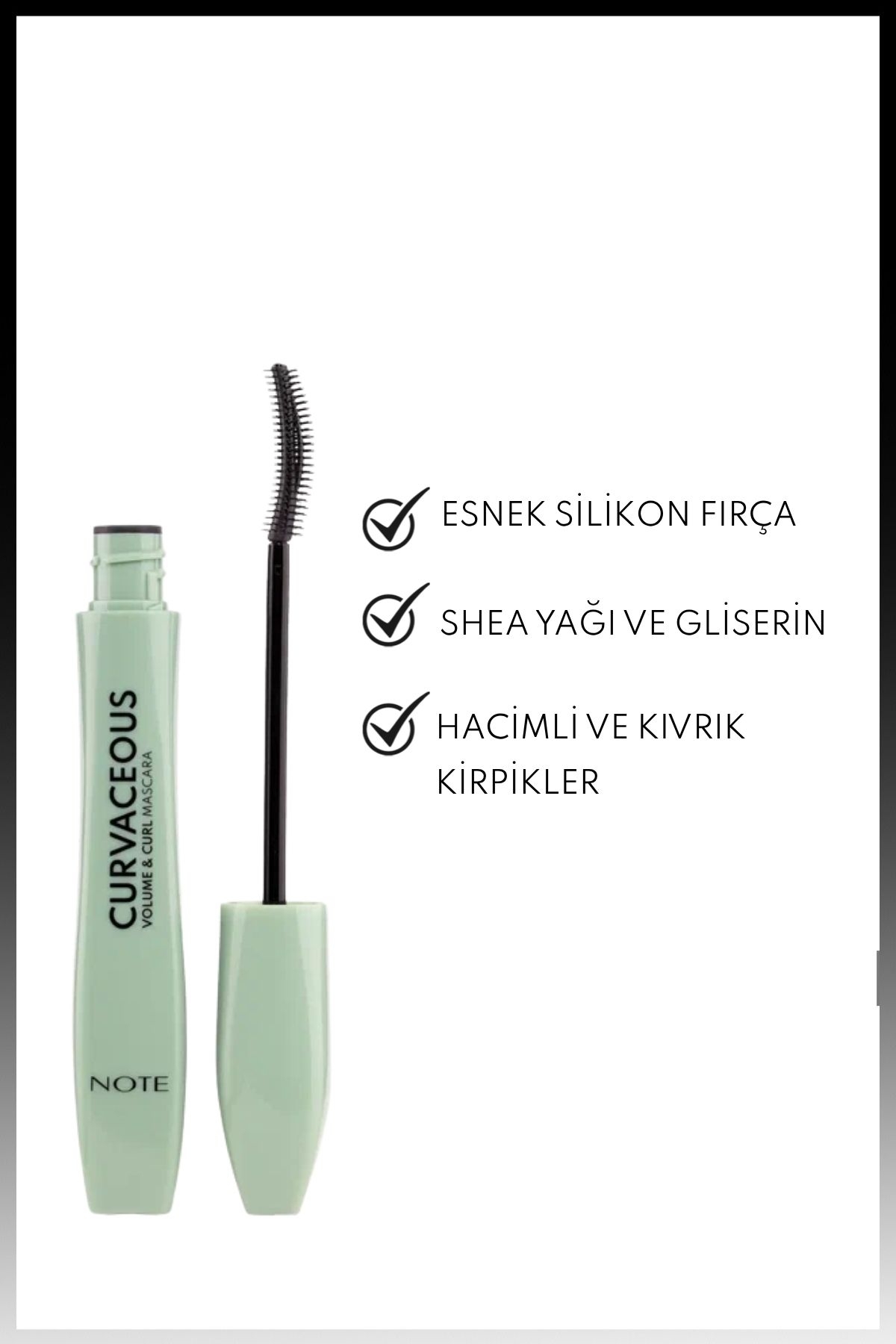 Curvaceous Hacim Ve Kıvırma Etkili Maskara Siyah