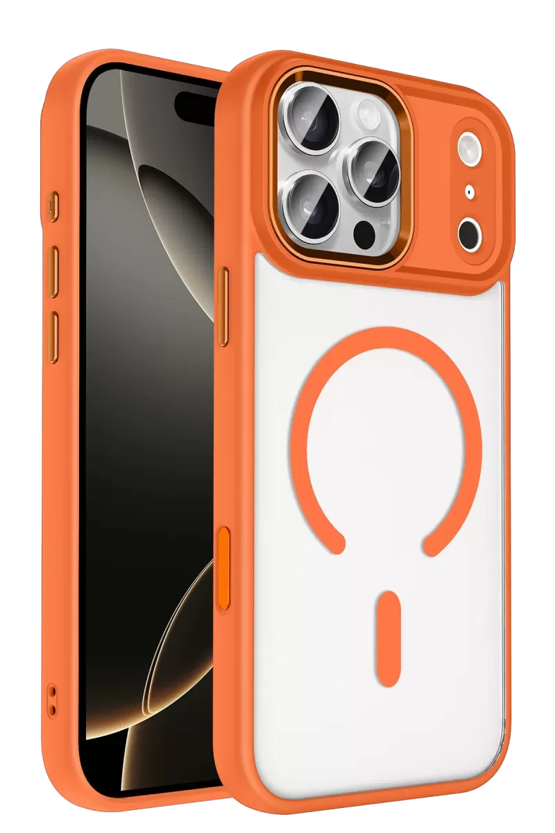 iPhone 17 Pro Max Terea Magsafe Kapak - Turuncu