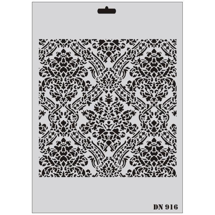 Dantel Seri DN-916 Stencil 35x25 cm