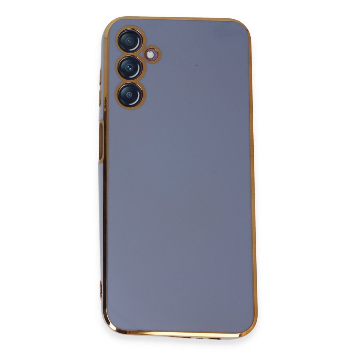 Galaxy M14 5G Kılıf Volet Silikon - Mavi