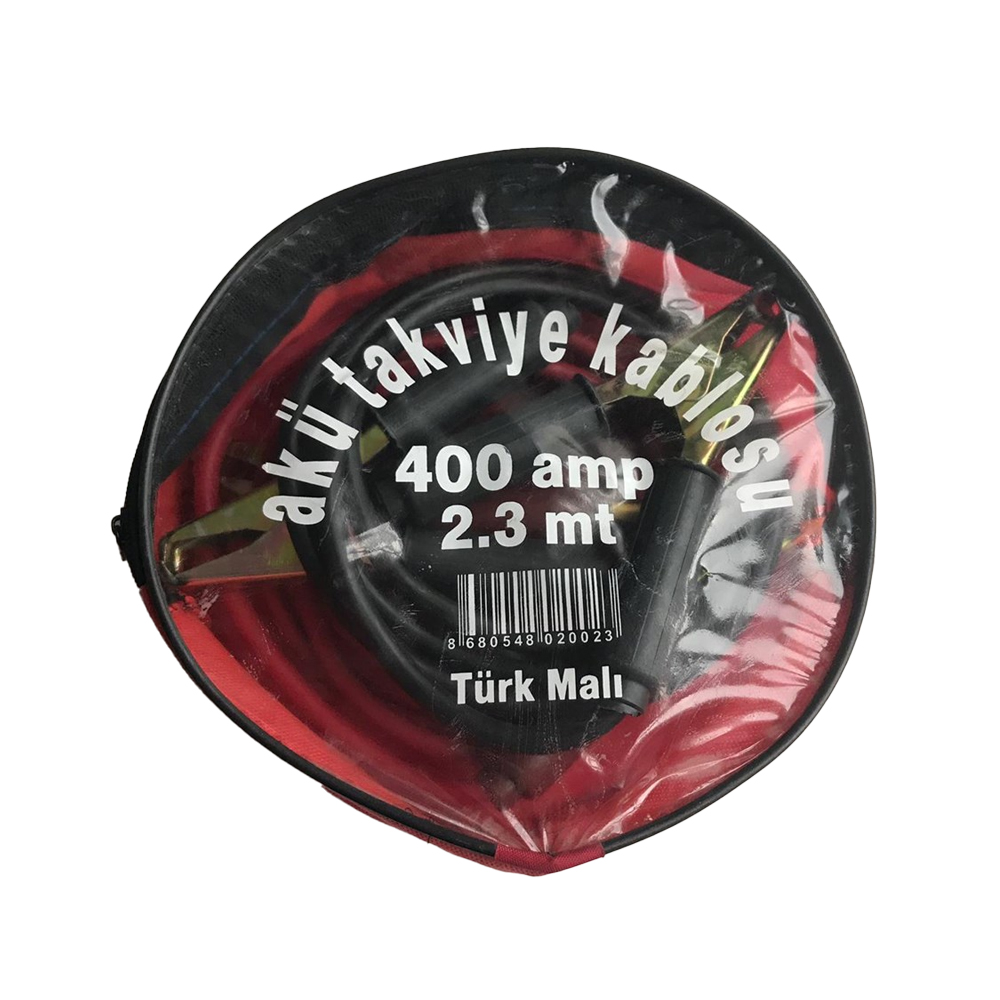 Akü Takviye Kablosu 400 Amper Çantalı