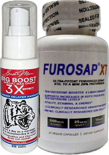 Bigboost 50 ml Erkeklere 3xeffect Krem + Yanında Xt 30LU Erkek