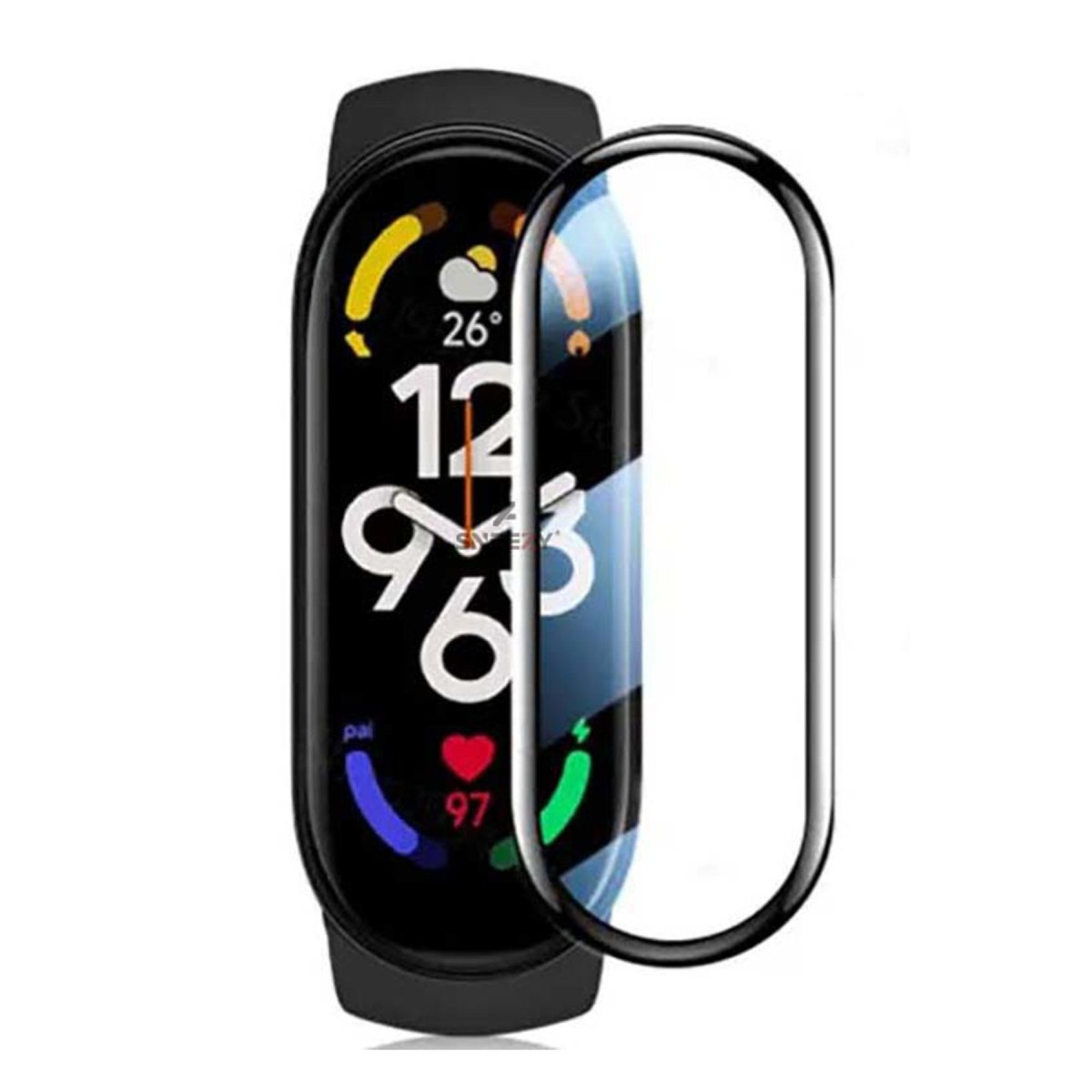Mi Band 6 Polymer Nano Ekran Koruyucu - Şeffaf