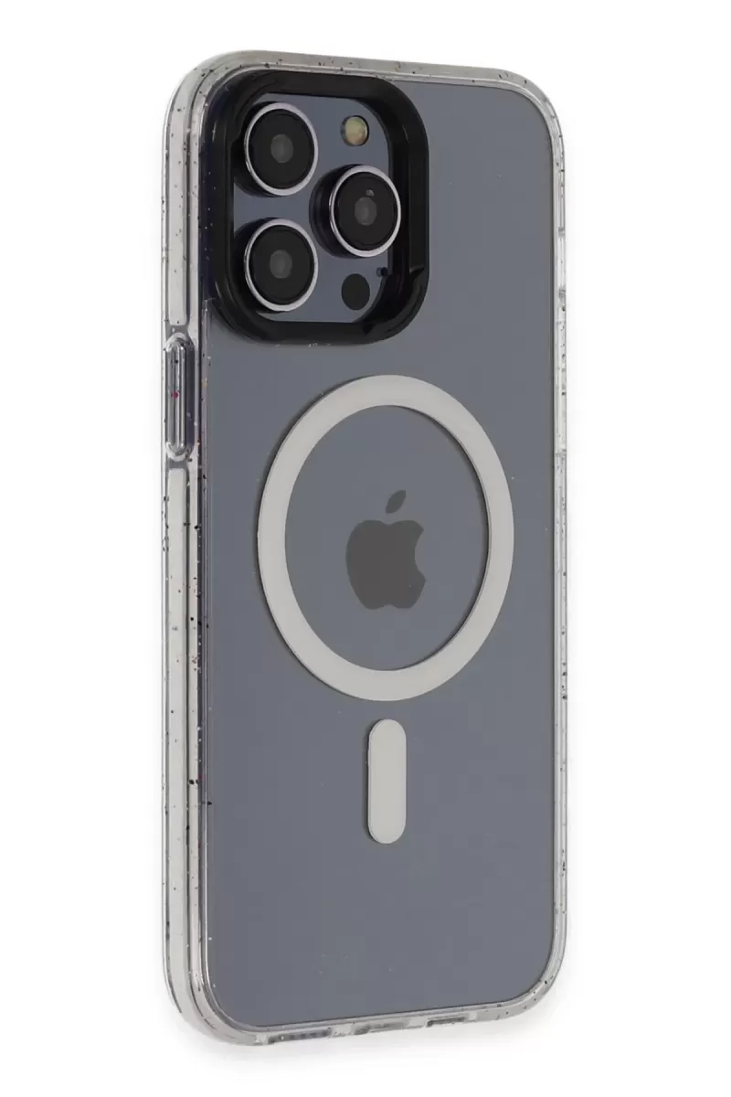 iPhone 14 Pro Max Kılıf Tigra Magsafe Kapak - Şeffaf