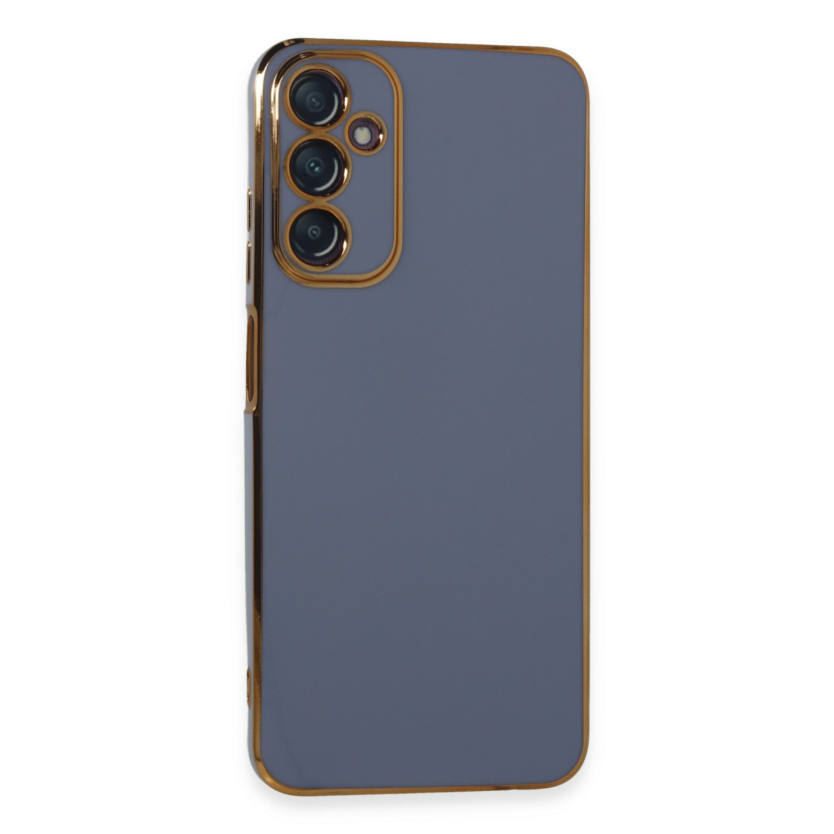 Galaxy A05S Kılıf Volet Silikon - Mavi