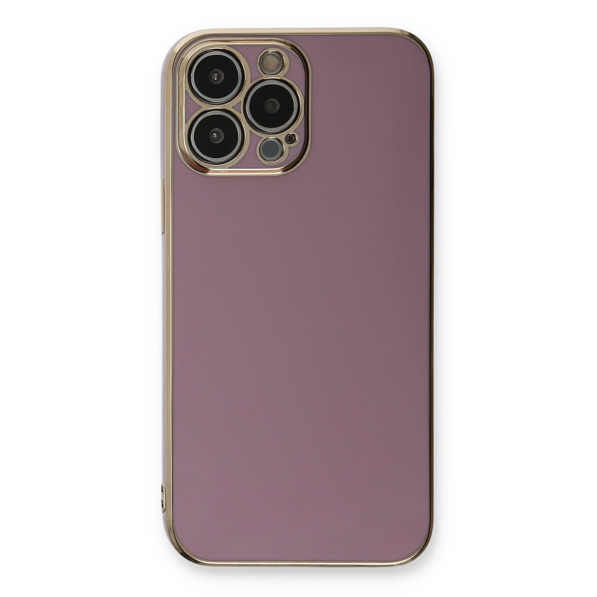 iPhone 13 Pro Kılıf Volet Silikon - Mor — görsel 2