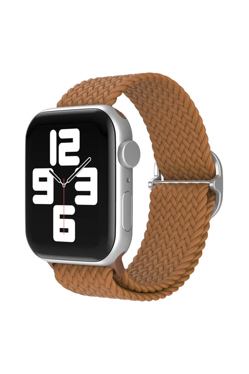 Apple Watch 42mm Uyumlu Star Kordon - Kahverengi