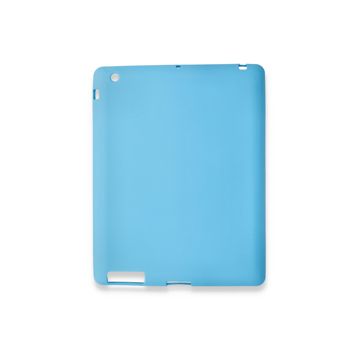 iPad 4 9.7 Kılıf Evo Tablet Silikon - Mavi