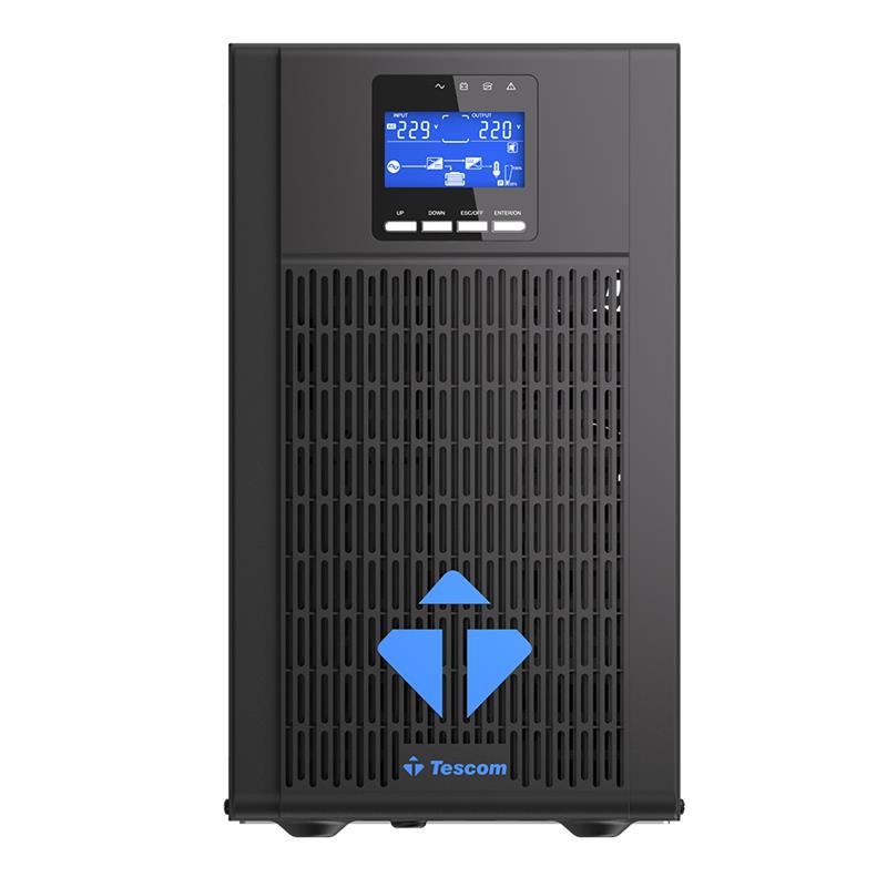 TESCOM NEOLINE 3KVA 1F/1F (6X7AH) 4/8DK LCD ONLINE UPS