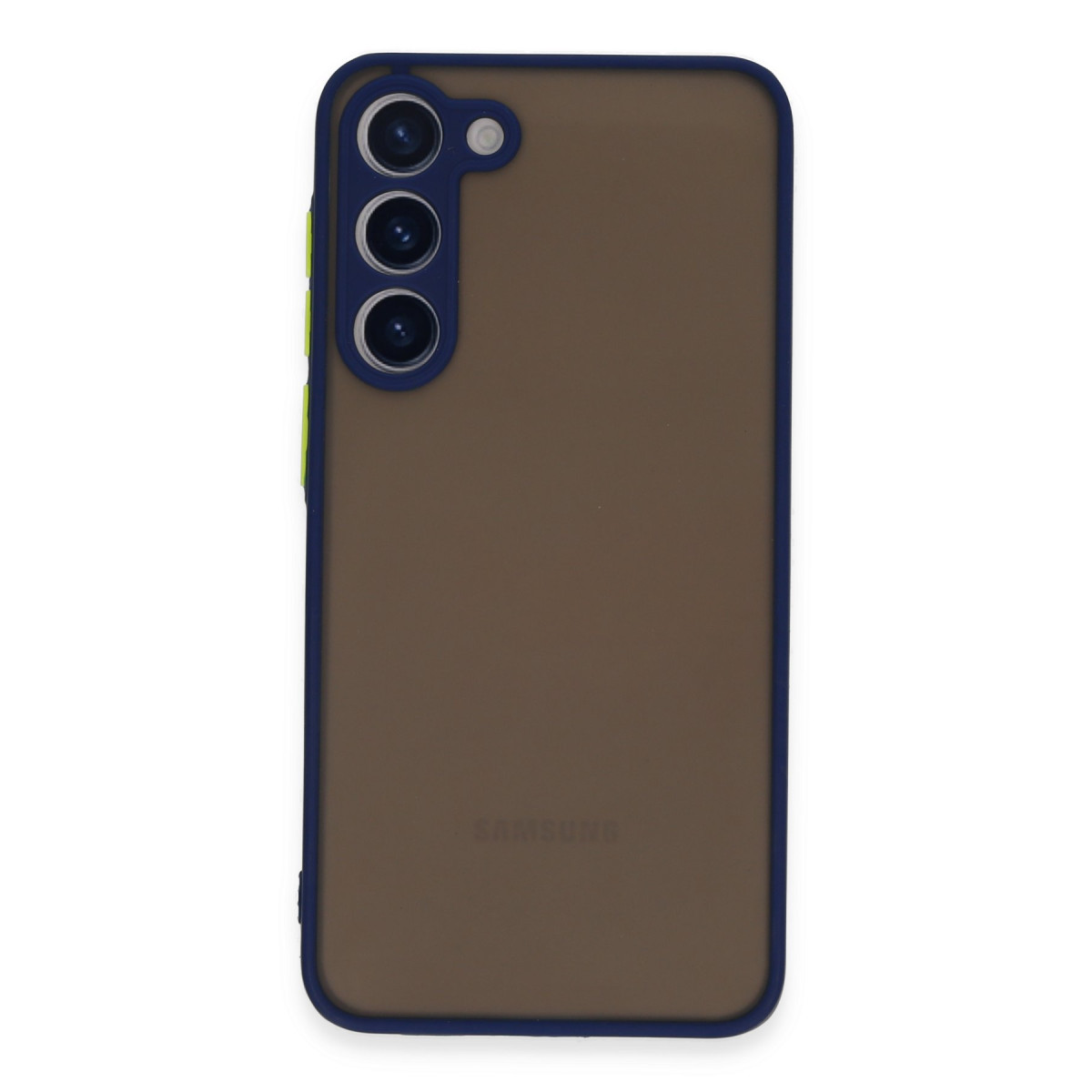 Galaxy S23 Plus Kılıf Montreal Silikon Kapak - Lacivert