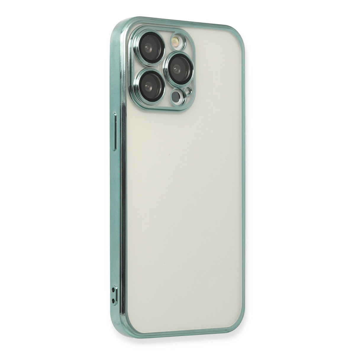iPhone 14 Pro Kılıf Razer Lensli Silikon - Yeşil — görsel 3