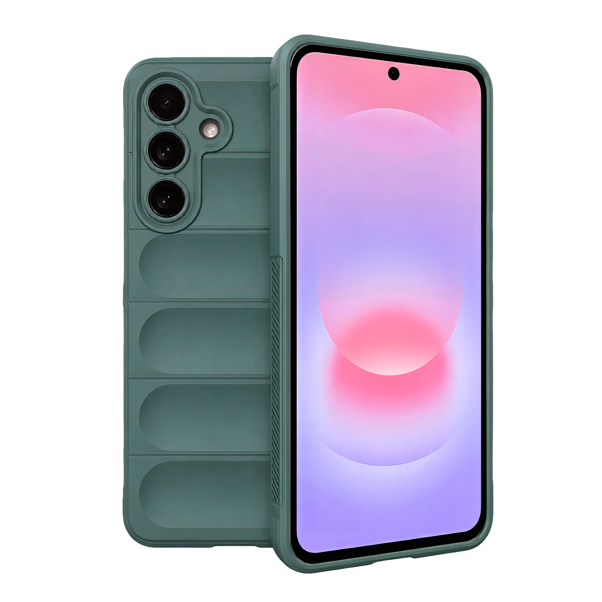 Galaxy A57 5G Optimum Silikon - Koyu Yeşil