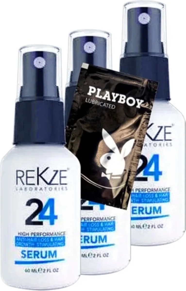 Muzicevi 3 Adet Saç Besle 60 ml Sprey REKZE24 Spray + Yanında Jel