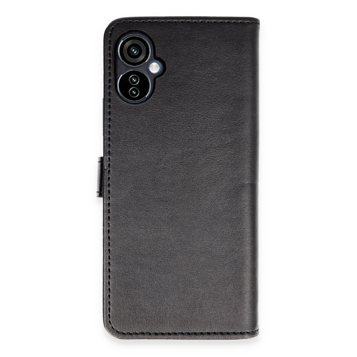 Camon 19 Neo Kılıf Trend S Plus Kapaklı Kılıf - Siyah