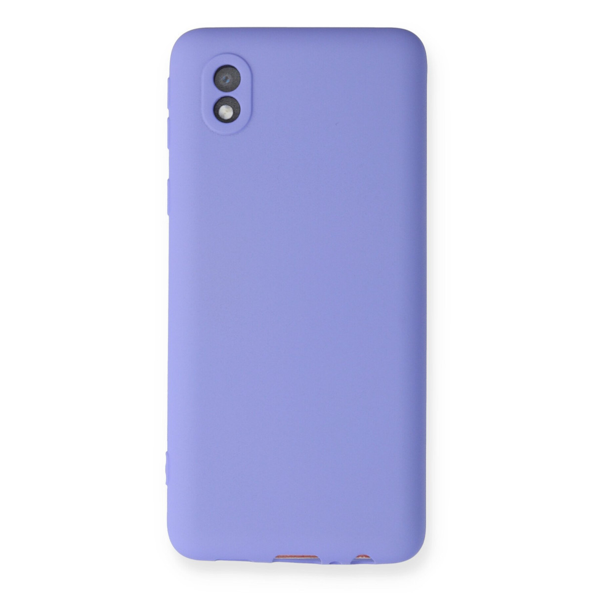 Galaxy A01 Core Kılıf First Silikon - Lila