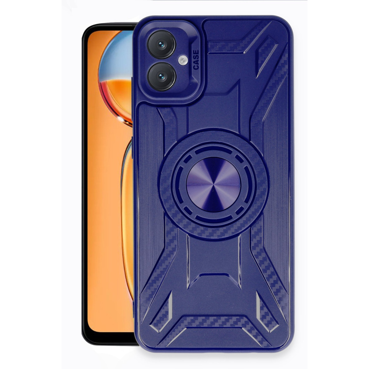 Galaxy A05 Kılıf Lincoln Silikon - Lacivert