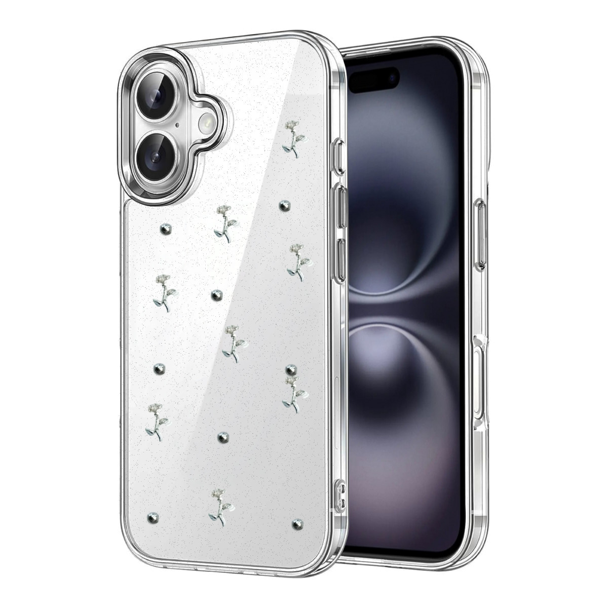 iPhone 16 Fiyonk Desenli Kapak - Desen 4