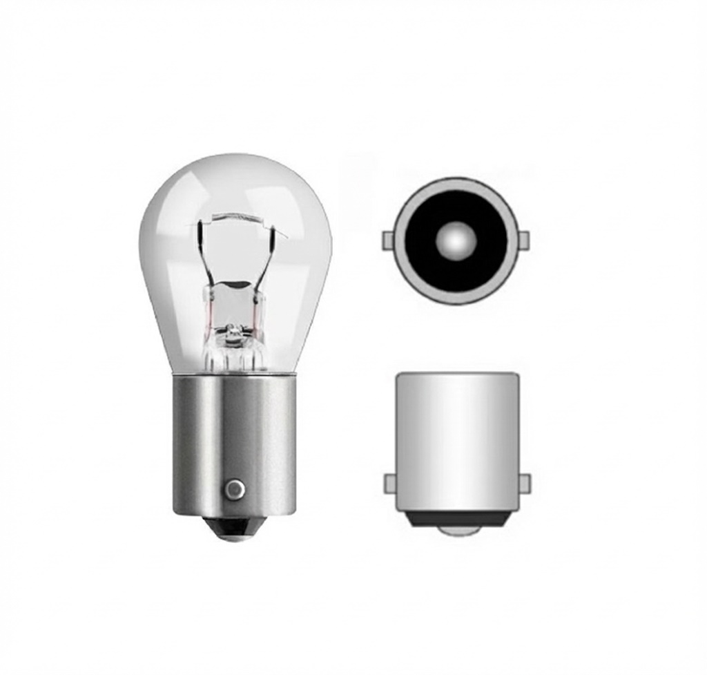 Oscar 12V 21W 93 Kodlu Fren Sinyal ve Geri Vites Ampulü Tek Duy Uyumlu