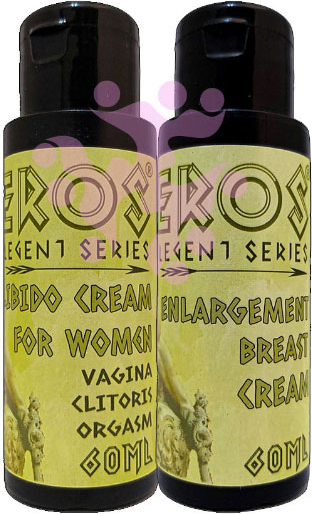 Eros Legent Kadınlara Özel Şekillendirme Kremi 60 ml + Soğuk Kadınlara Özel Ön Sulandırma Kremi