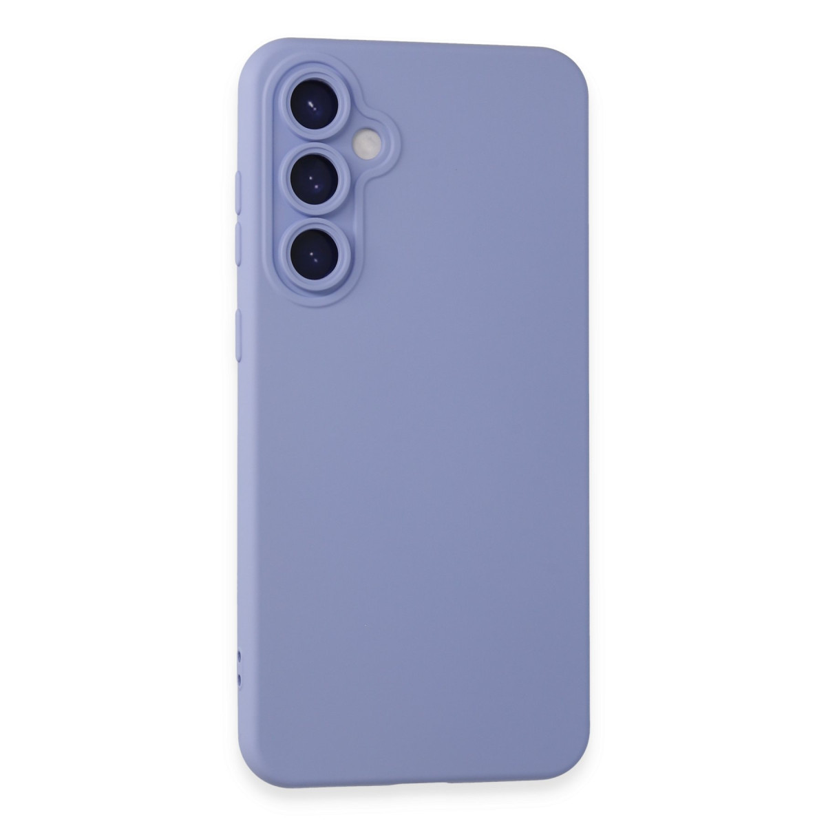 Galaxy S23 FE Kılıf Nano içi Kadife Silikon - Lila