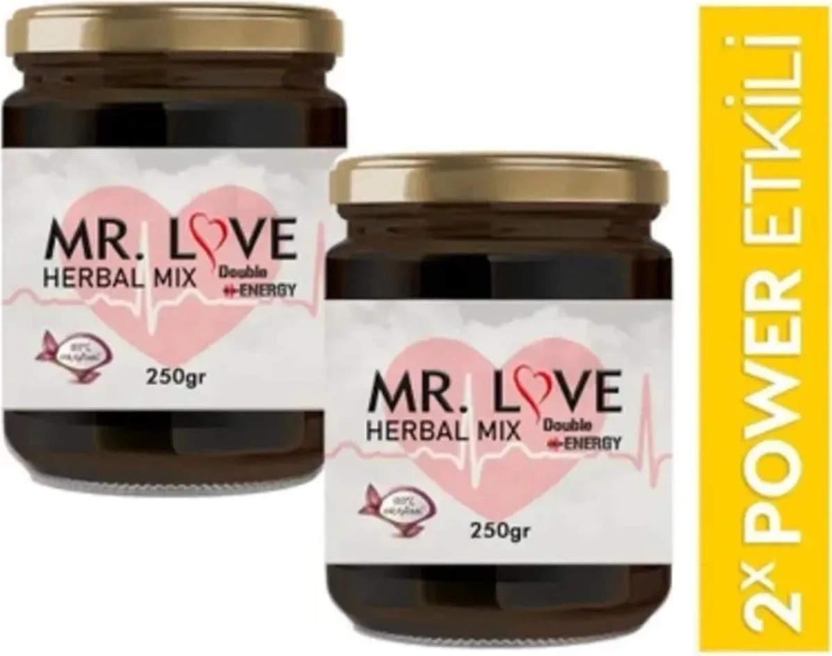Mr. Love Erkeklere Çok Özel Doğal Macun 250GR x 2 Adet